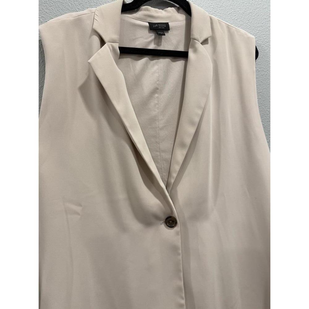 J. Jill Wearever Collection Easy Case Lightweight Vest, Women's Large - Picture 3 of 6